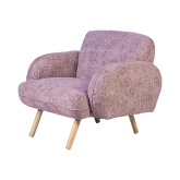 Fauteuil Toon L93 - rose