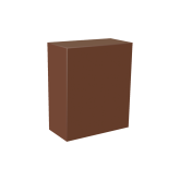 Mini box H110 90x45 - chocolat