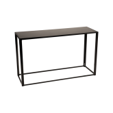 Table Kadra H90 150x50 - noir