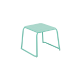 Table Moli H60 62x49 - turquoise